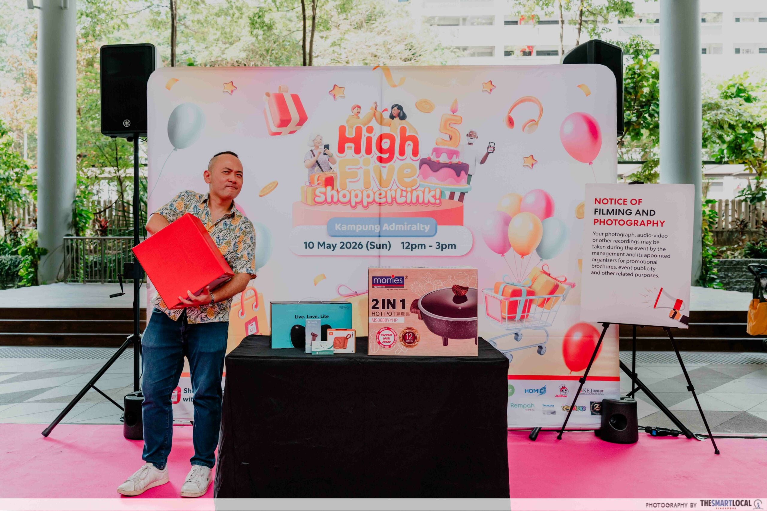 shopperlink 5th birthday - lucky draw