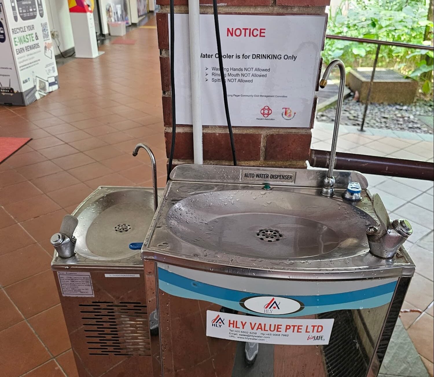 singapore water dispenser map