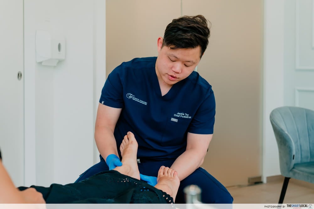 straits podiatry - appointment