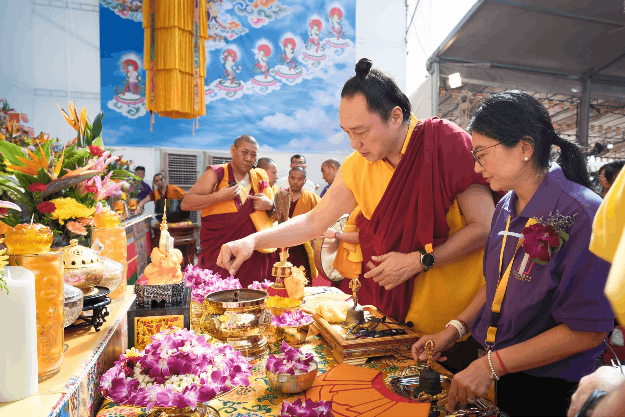 thekchen choling vesak day festival 2026 our joyous vesak