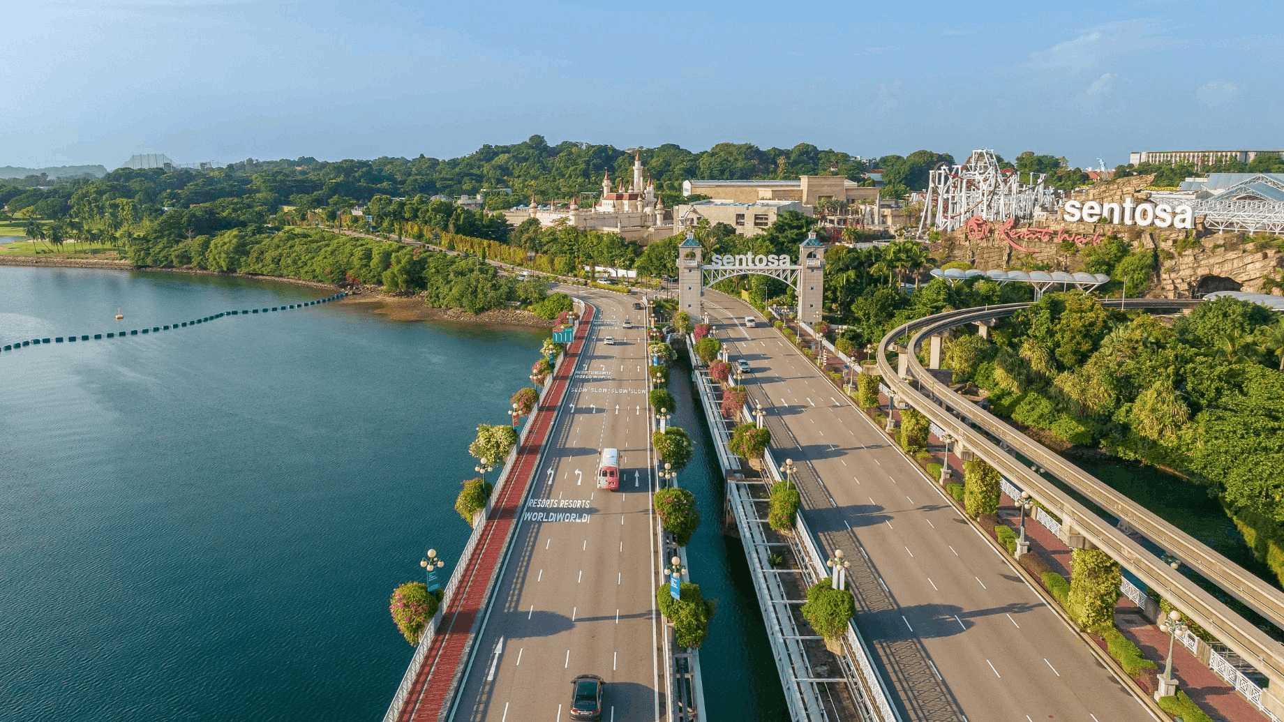 8 most romantic bus routes in singapore - sentosa