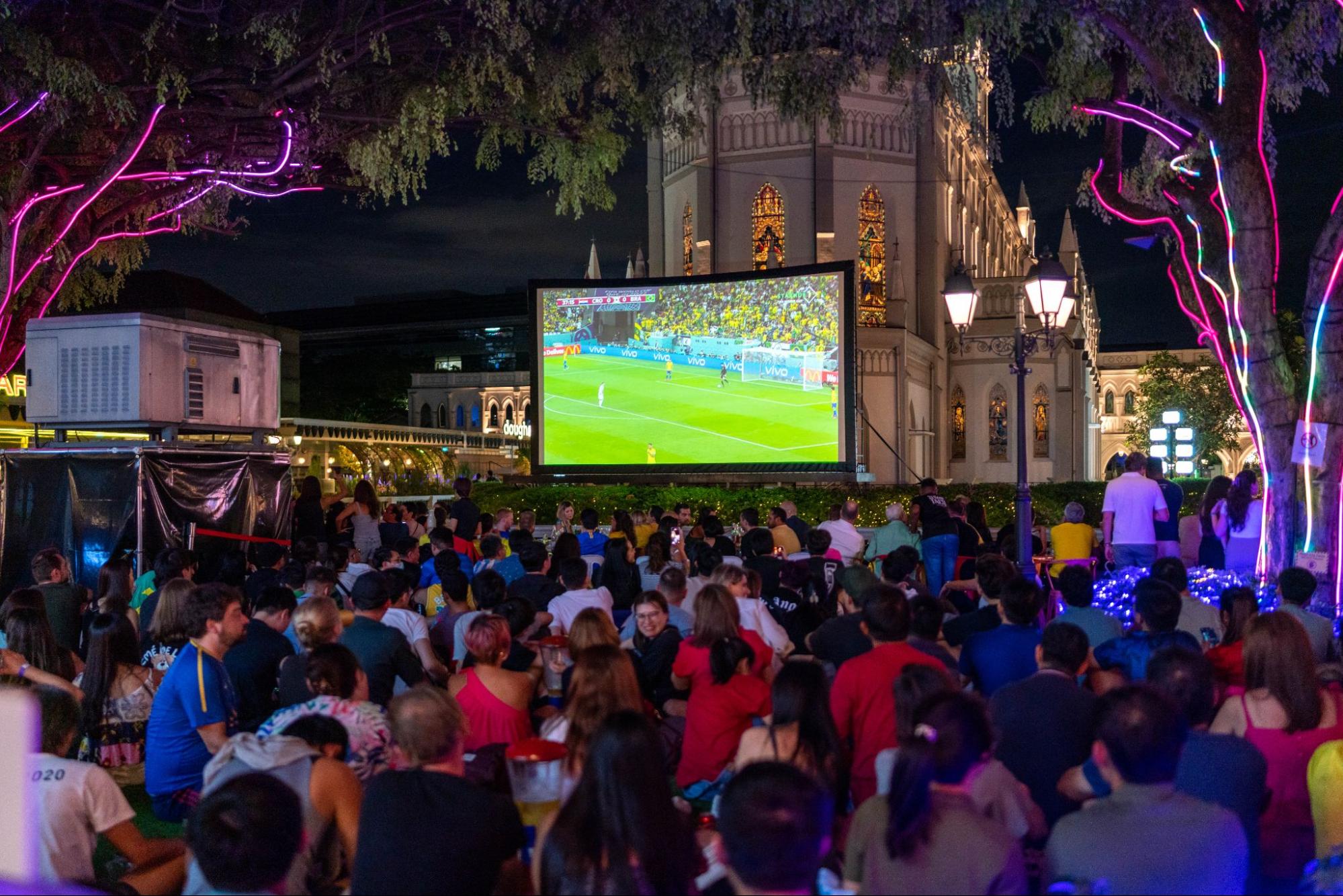 CHIJMES Capitol World Cup Mega Screen