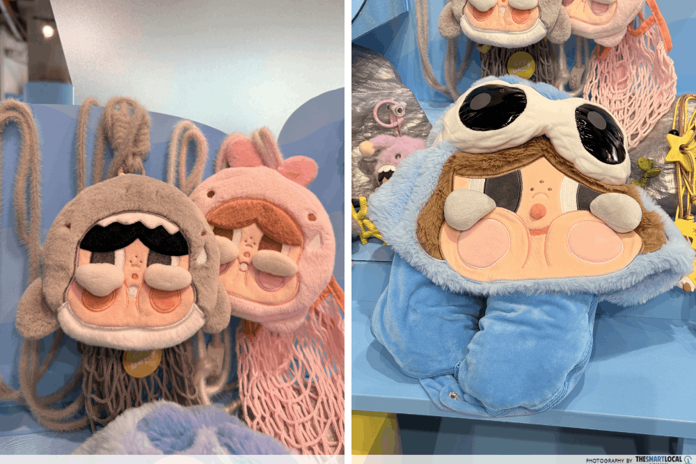 CRYBABY Cry Me an Ocean - bag and neck pillow
