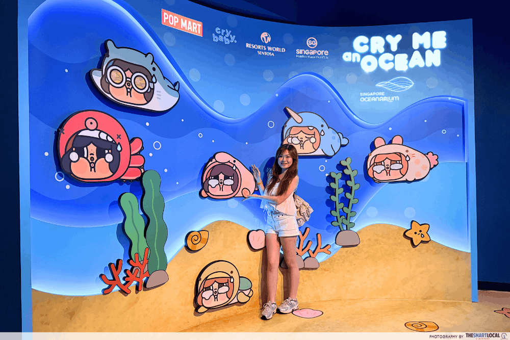 CRYBABY Cry Me an Ocean - photo backdrop