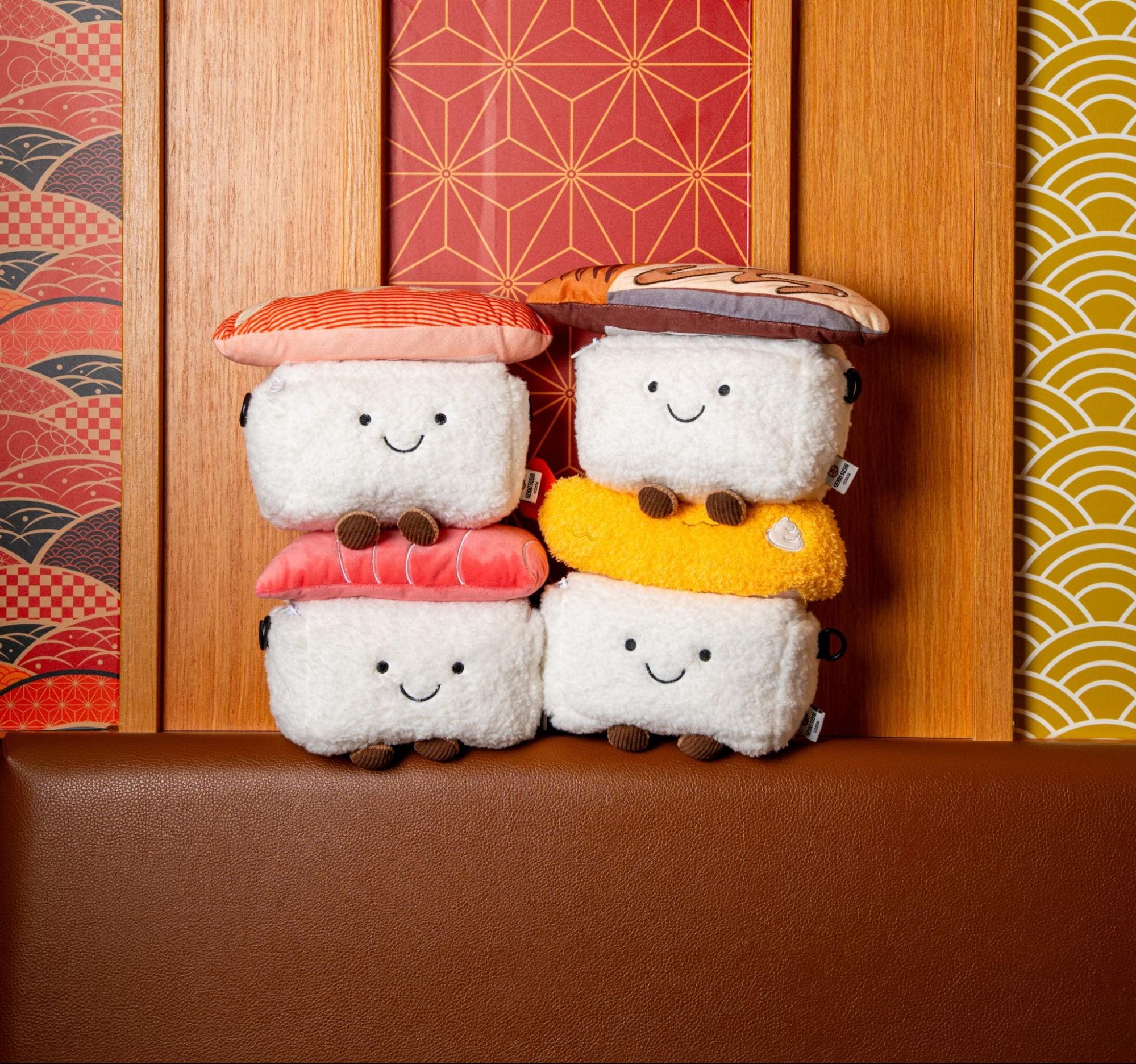 New Genki Sushi plushie sling bags