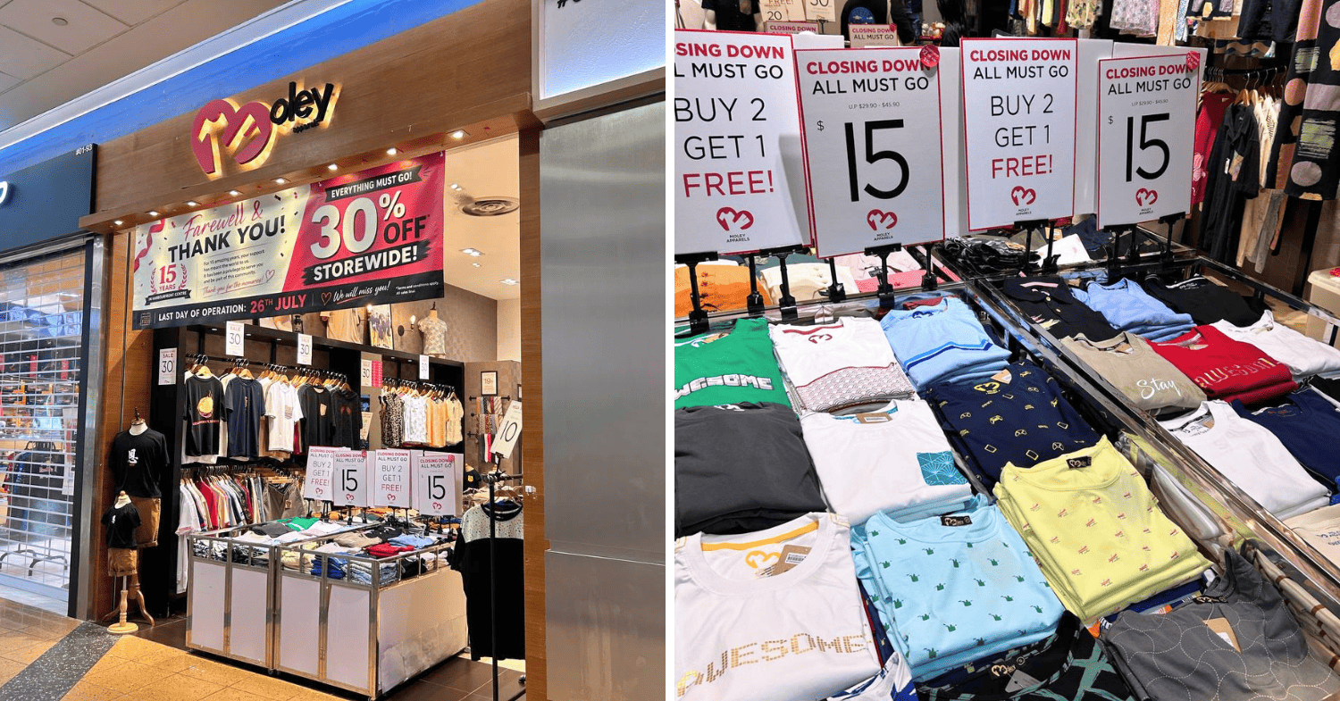 Moley Apparels at HarbourFront Centre