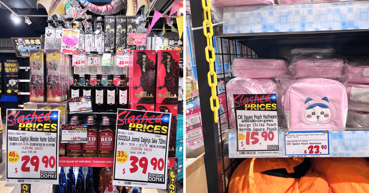Don Don Donki slashed prices