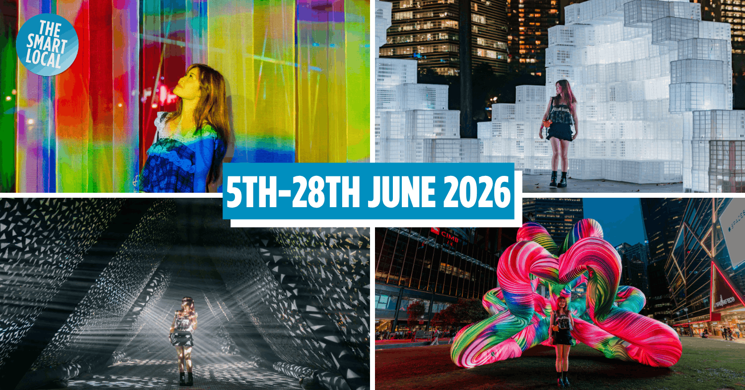 i Light Singapore 2026 Returns This June With Giant Glowing Flowers & A Fishing Rod That “Catches” The Sun