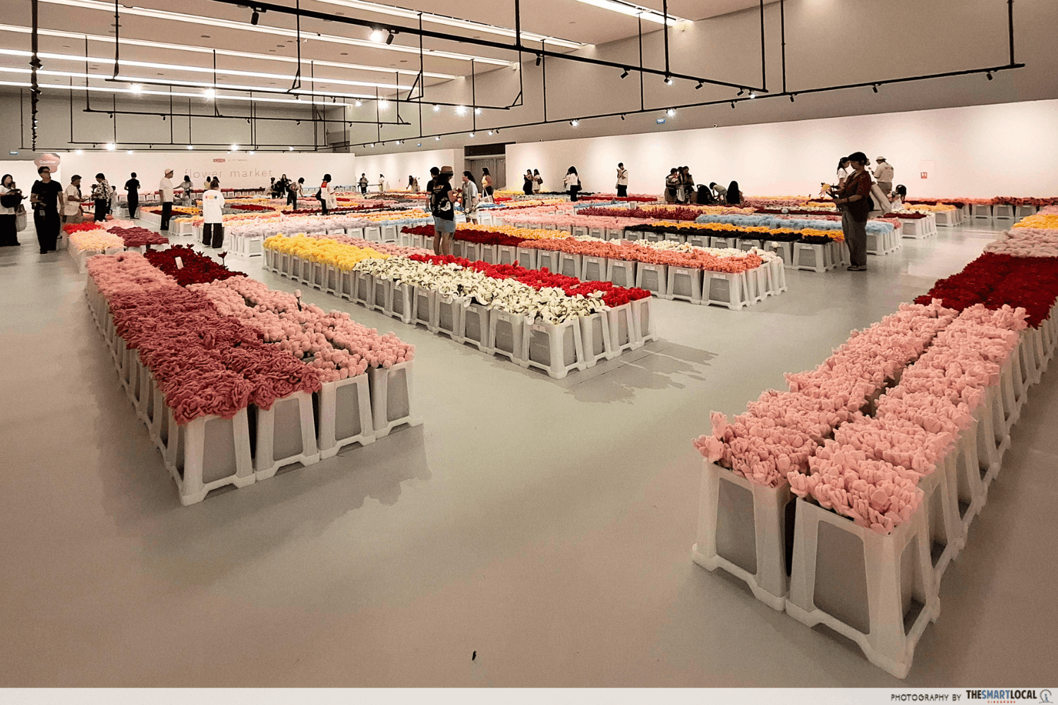 Cj Hendry's Flower Market - Wide Shot
