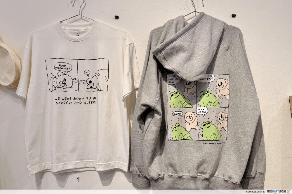 Lazy Days with Dog & Frog - Niall Breen x Heartware Store & Gallery clothes