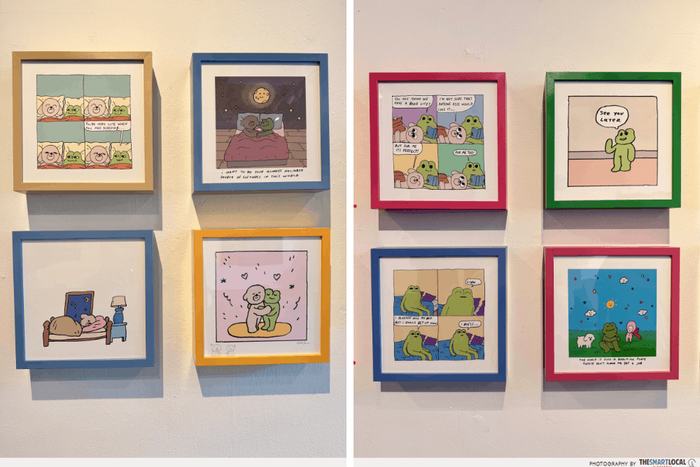 Lazy Days with Dog & Frog - Niall Breen x Heartware Store & Gallery prints