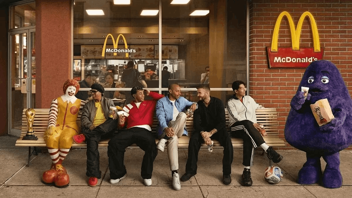 McDonald's x FIFA World Cup 2026 football legends
