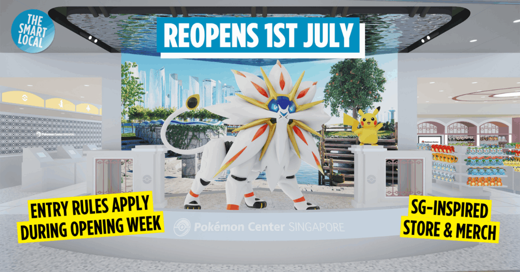 Pokémon Center Singapore reopening - cover image