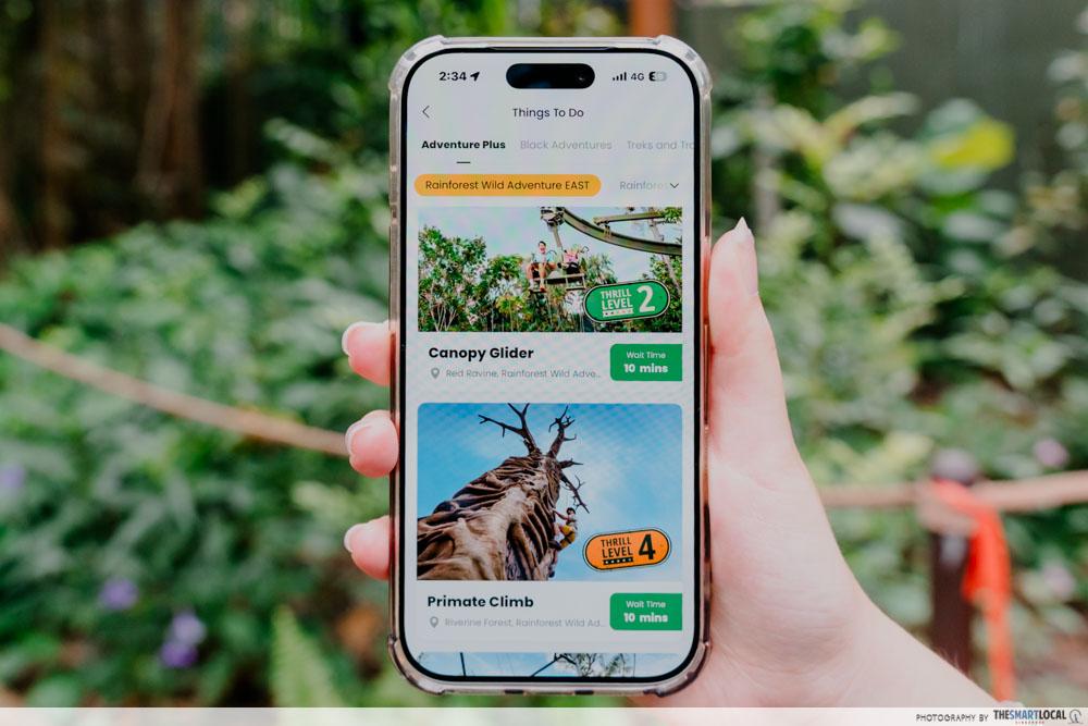 Rainforest Wild Adventure East - Mandai Wildlife Reserve App (2)
