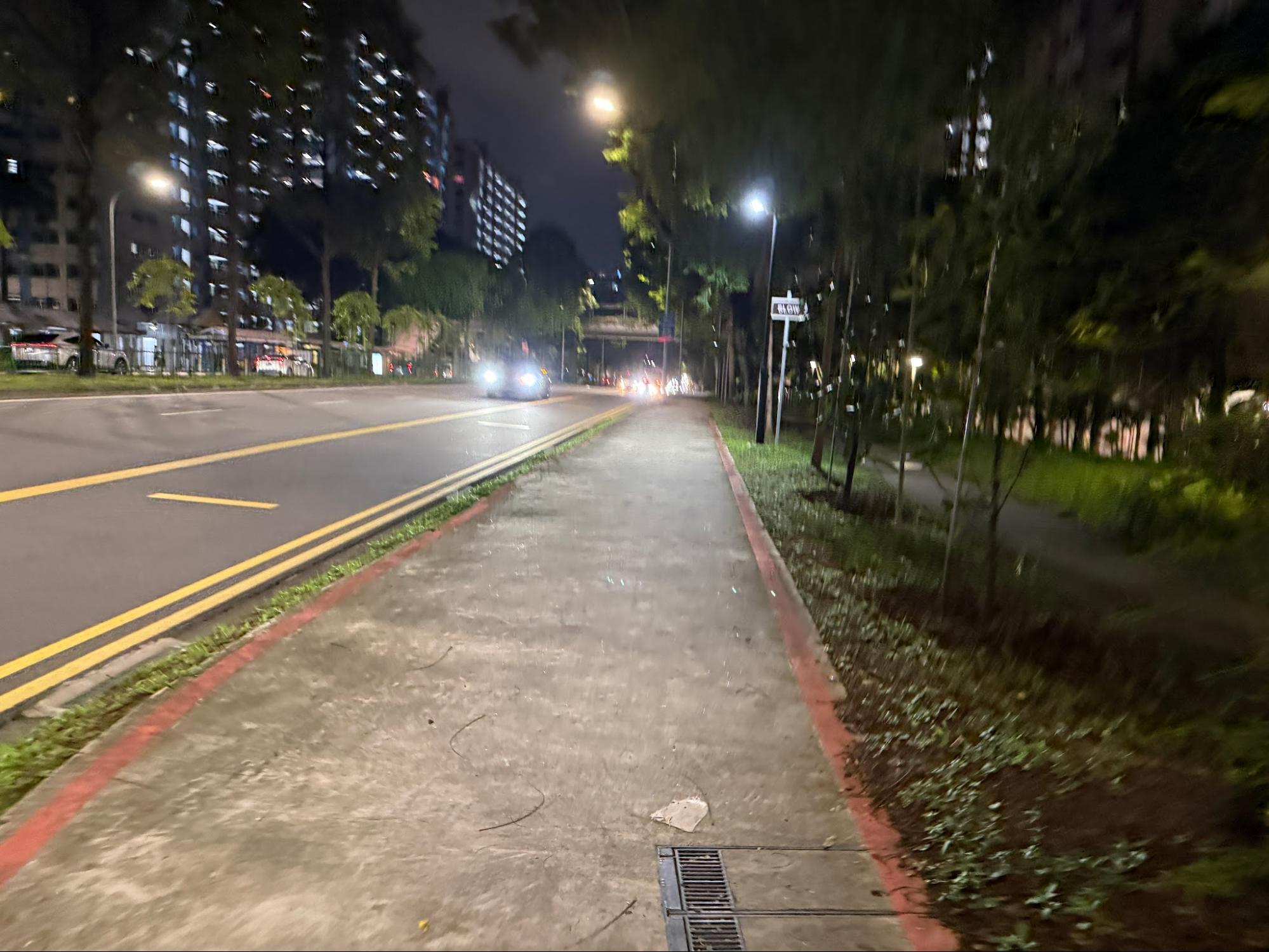 Rollerblading trails Singapore - Buangkok Park Connector
