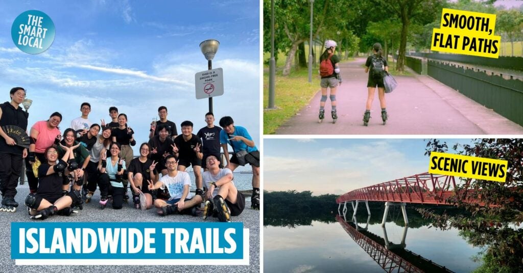 Rollerblading trails Singapore - Cover