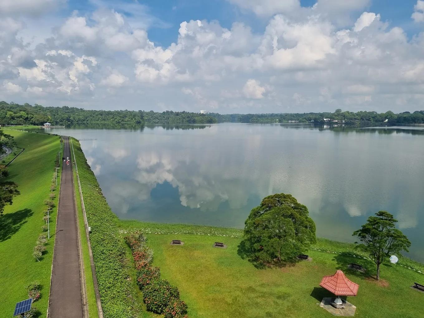Rollerblading trails Singapore - Upper Seletar Reservoir