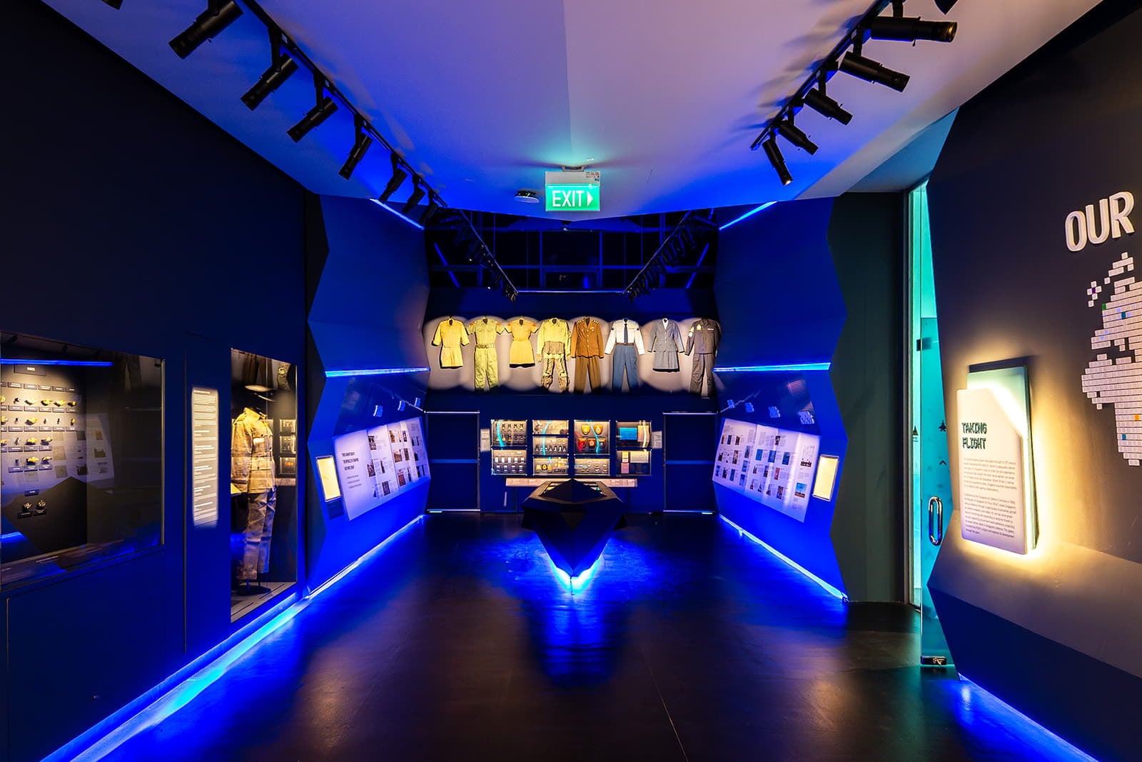 Singapore Air Force Museum - Welcome Gallery