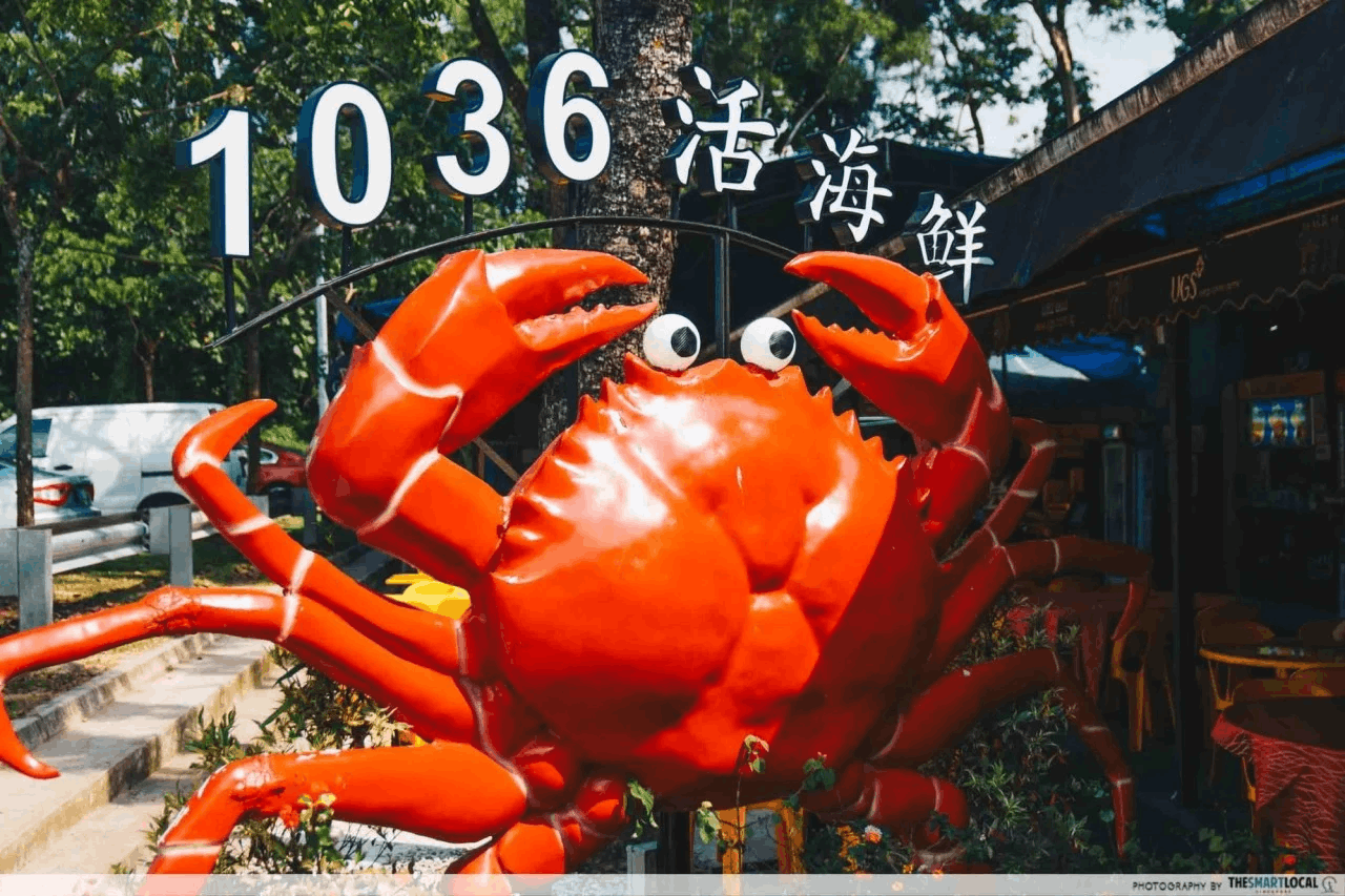 Singapore conspiracy theories crab