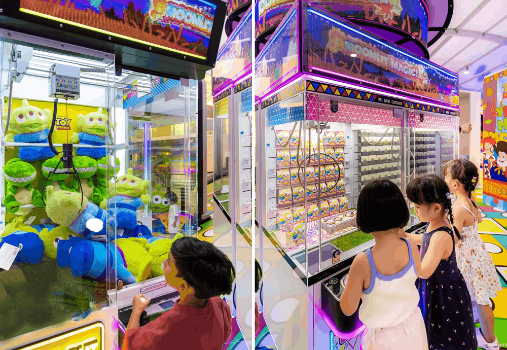 Toy Story Carnival VivoCity Claw Machines