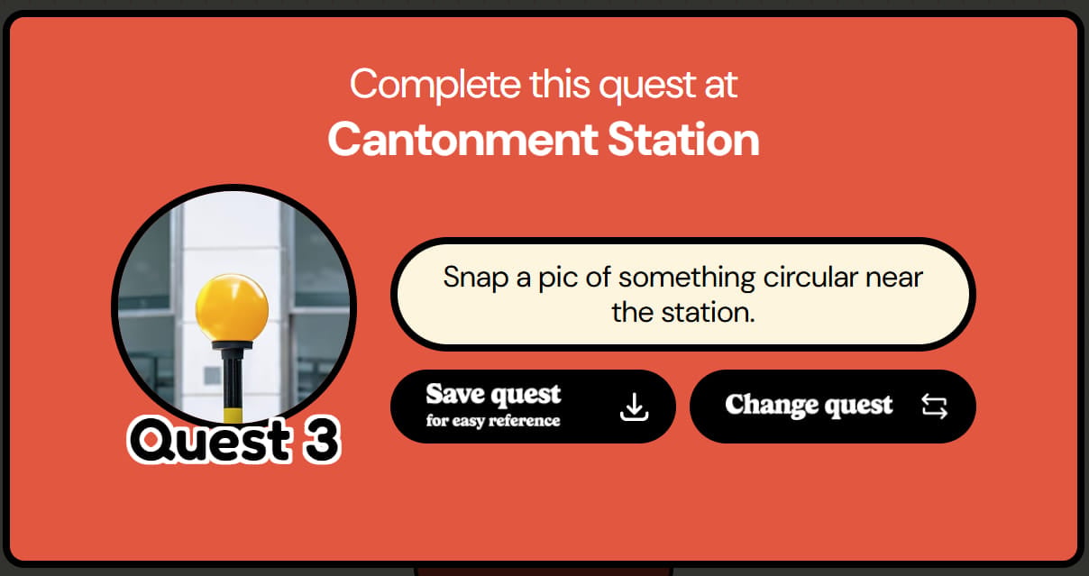 circle line quest - cantonment quest