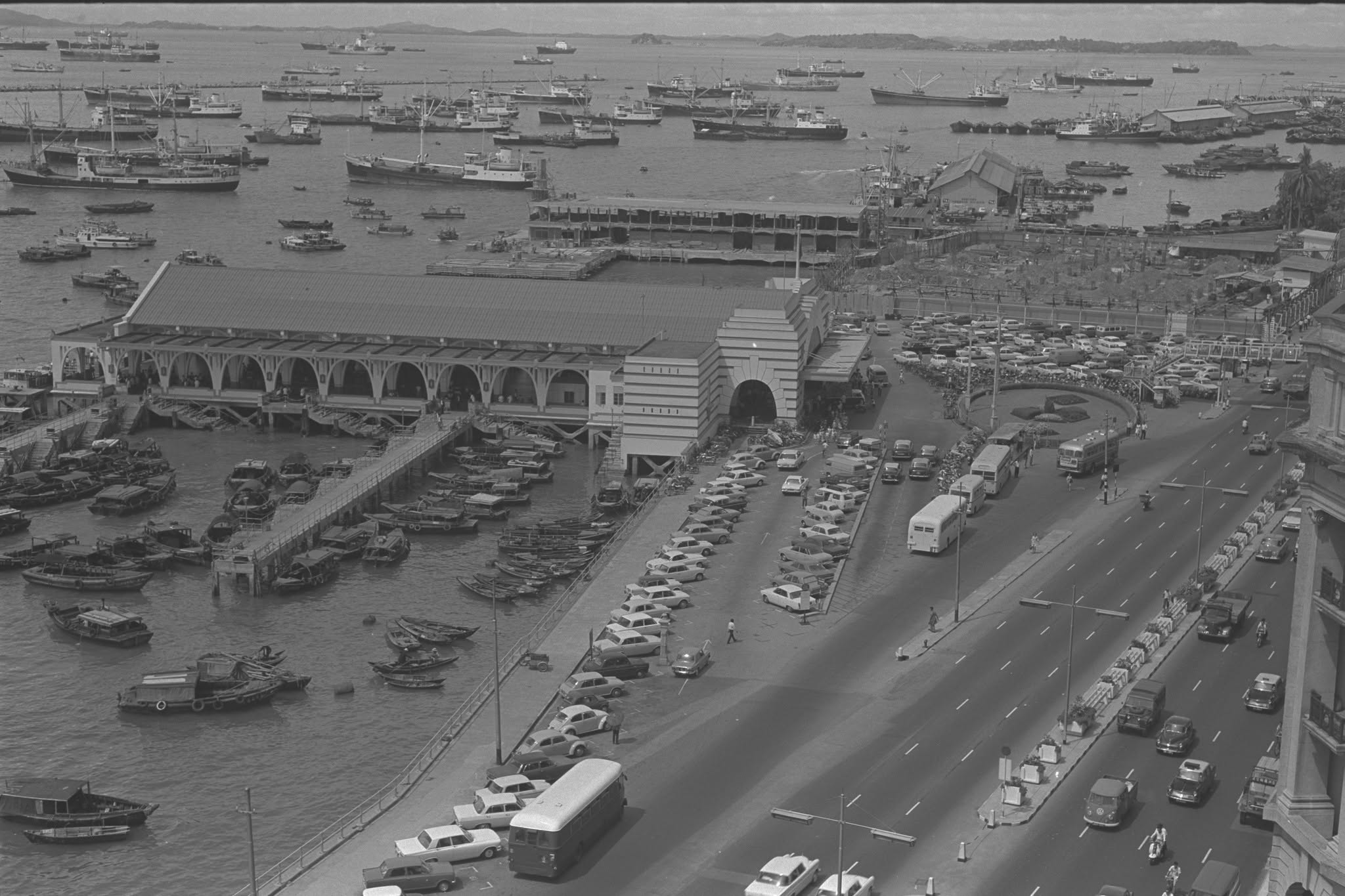 clifford pier - 1900s aerial view