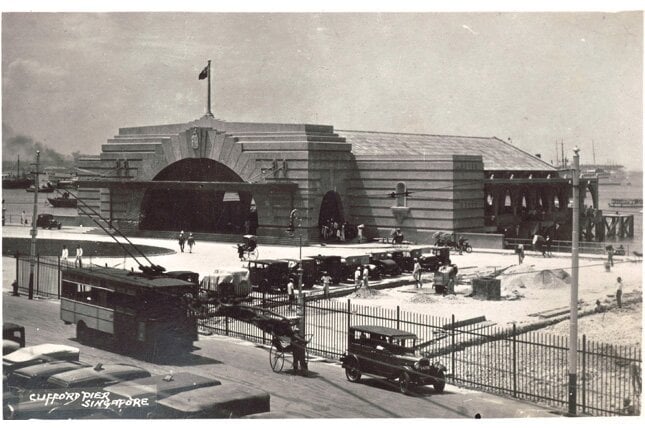 clifford pier - open air carpark