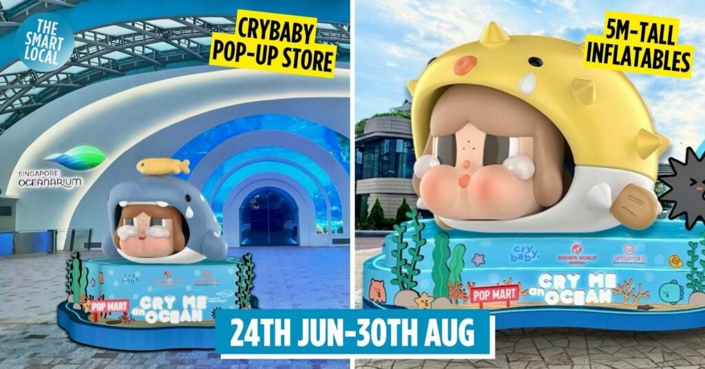 crybaby singapore oceanarium - cover