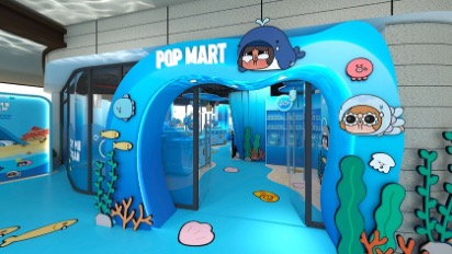 crybaby singapore oceanarium - pop-up store