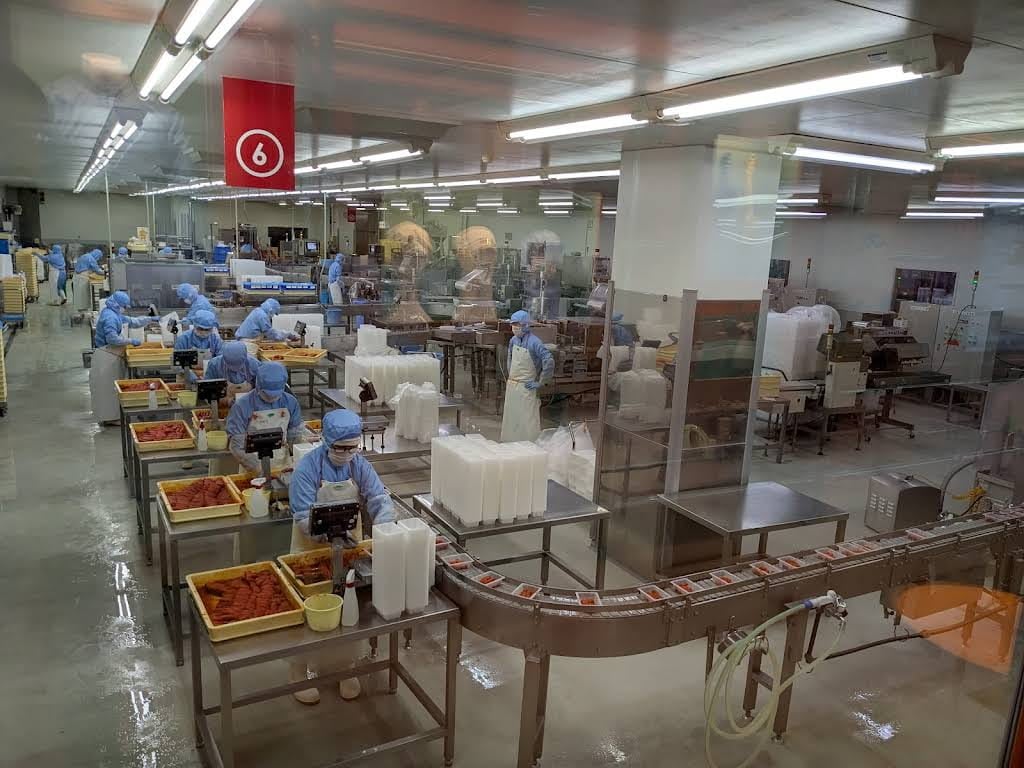 things to do in fukuoka - fukuya mentaiko factory
