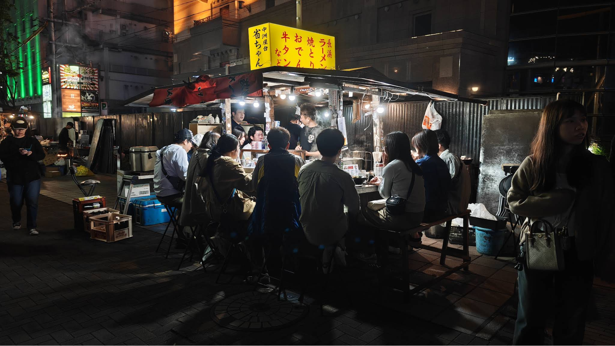 things to do in fukuoka - yatai