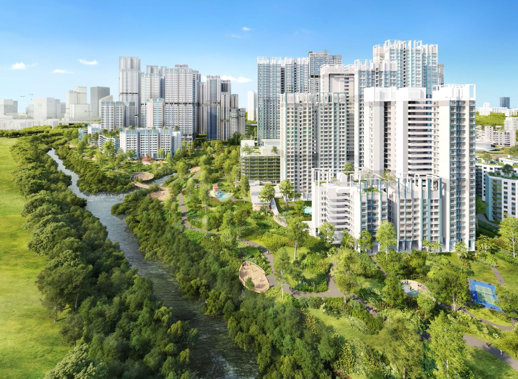 greater southern waterfront - berlayar estate