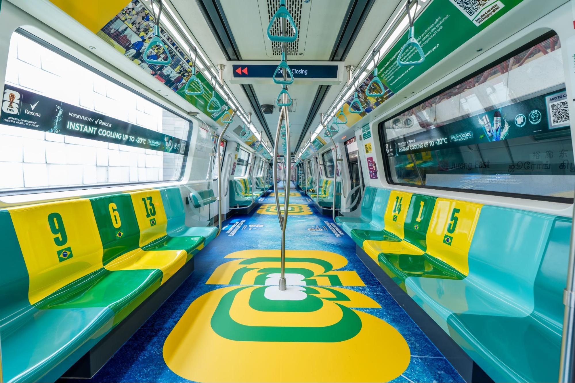 Rexona Coolest Football Moments Museum Train