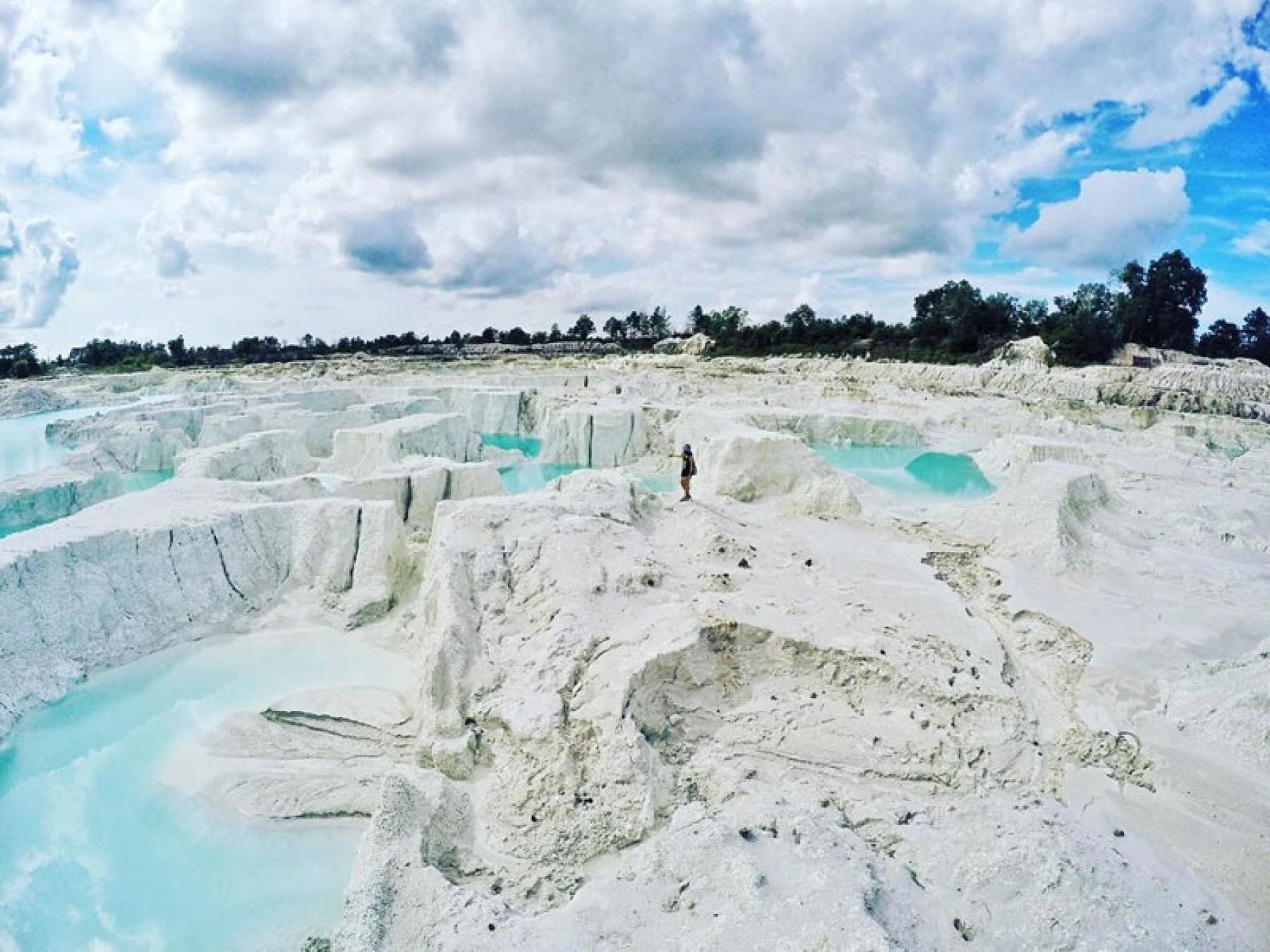 Blue Kaolin Lake
