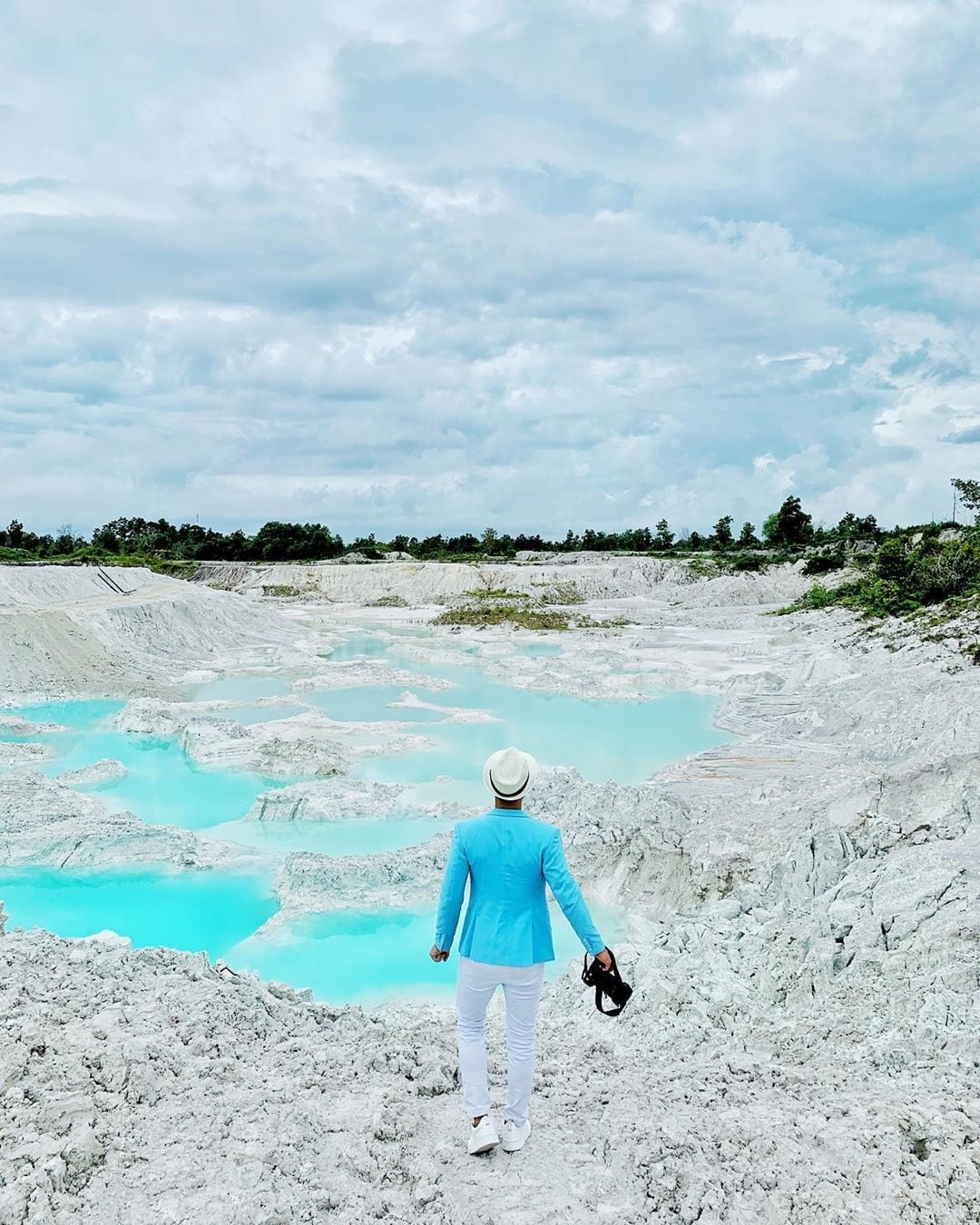 Blue Kaolin Lake