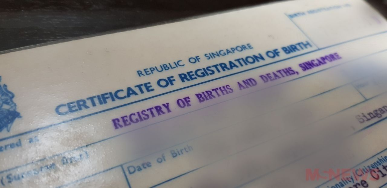 Birth cert
