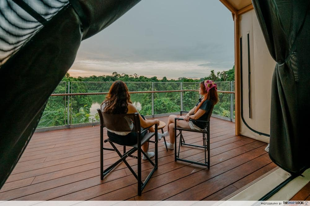 Glamping in the wild