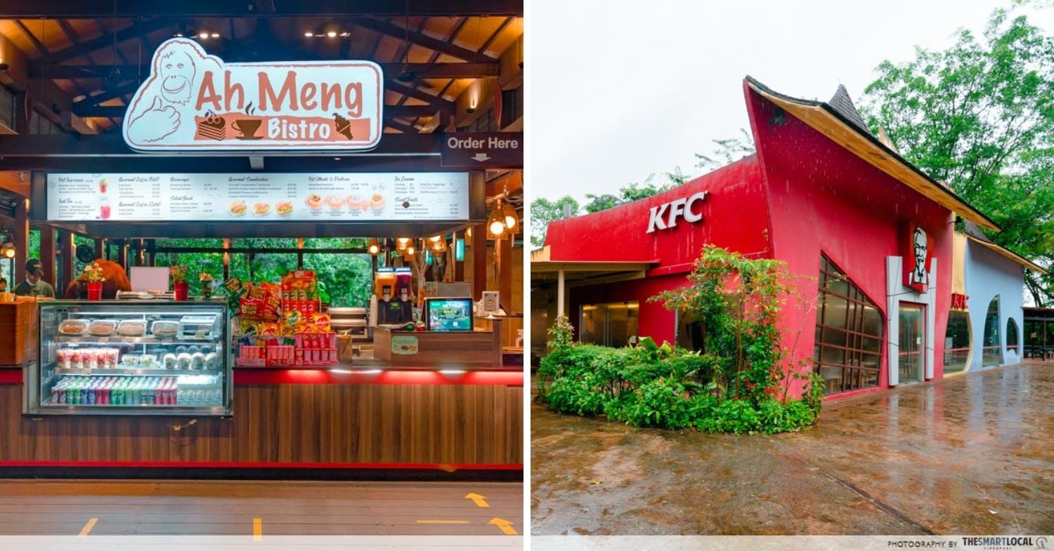 Singapore Zoo food