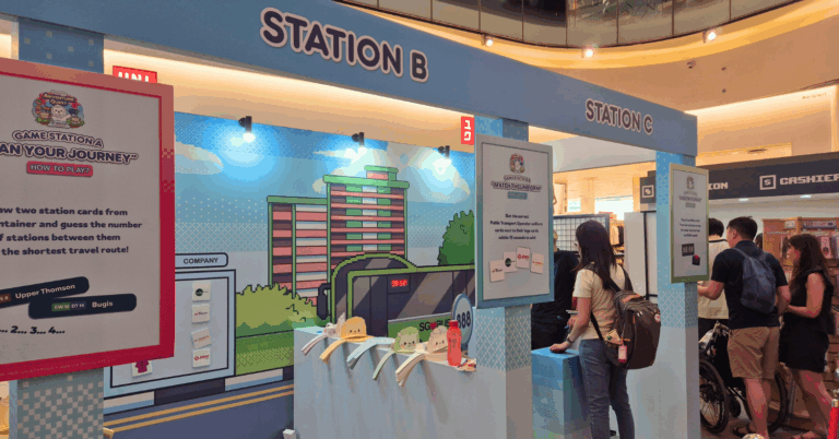 Transport-Themed SimplyGo Adventure Quest Pop-Up In Bugis+
