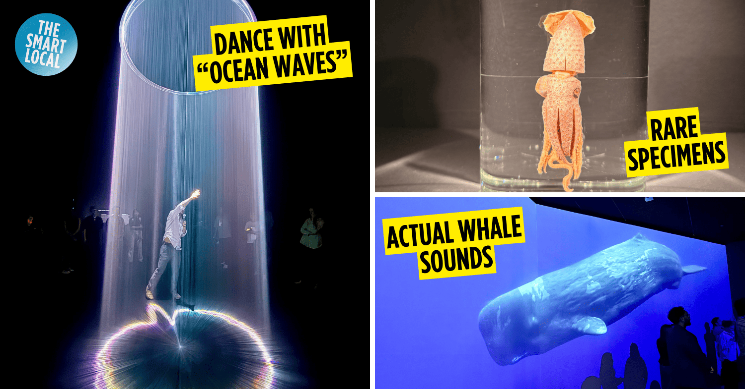 ArtScience Museum’s New Deep Ocean Exhibition Lets You Smell The Sea & Meet Creatures From 1,000m Below