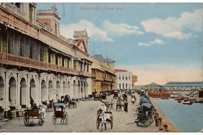johnston pier - with collyer quay