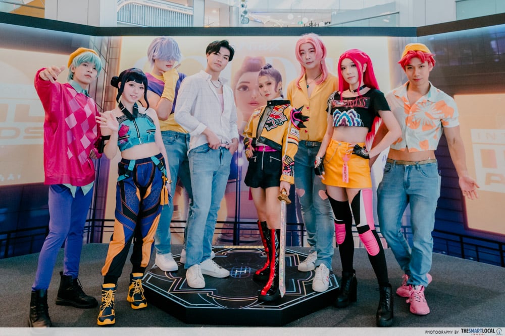 kpop demon hunters cosplayers