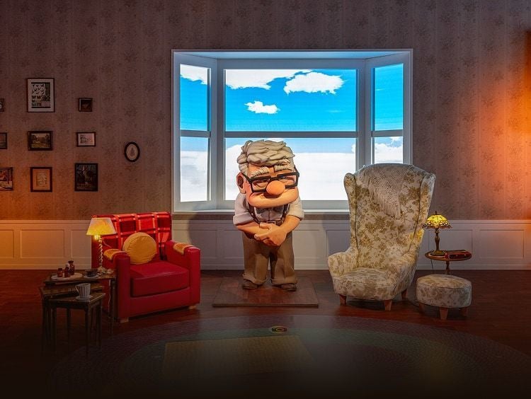 mundo pixar experience - carl up