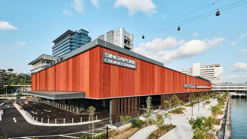 new singapore cruise centre - exterior