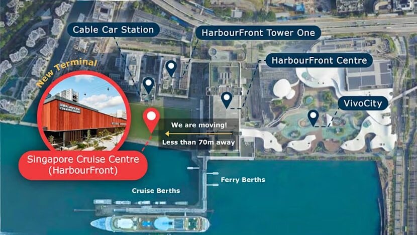 new singapore cruise centre - location