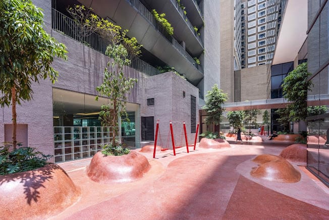 odeon towers public spaces