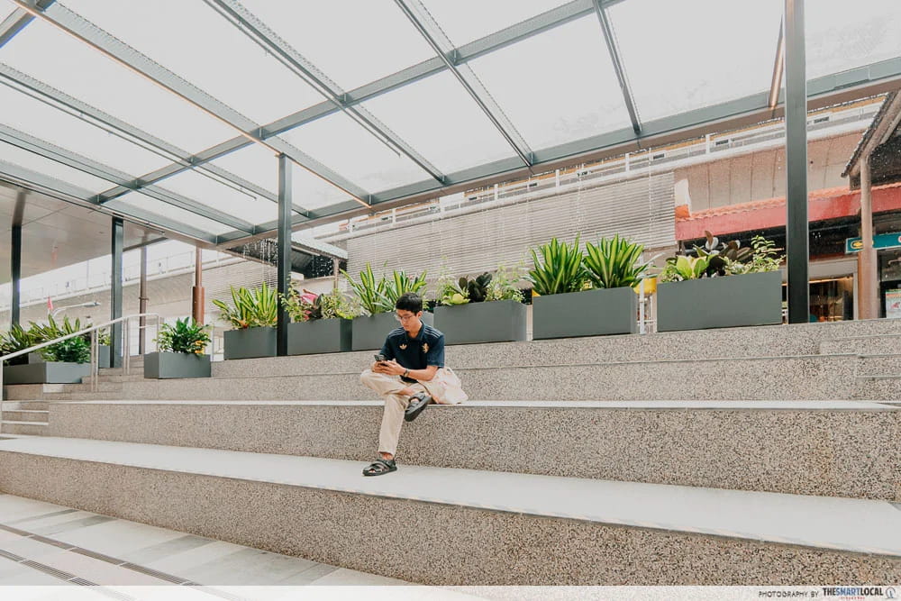 west mall public spaces