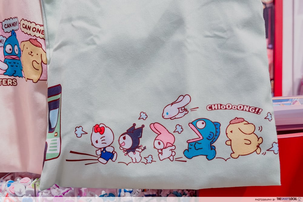sanrio chinatown - canvas bag bus