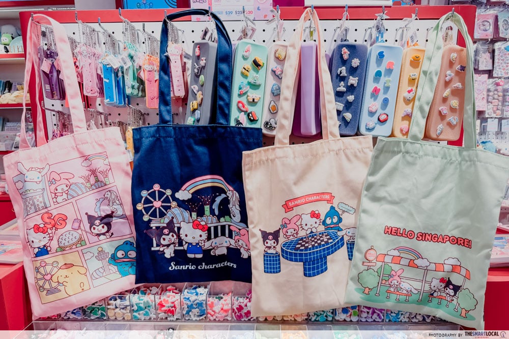 sanrio chinatown - canvas bags