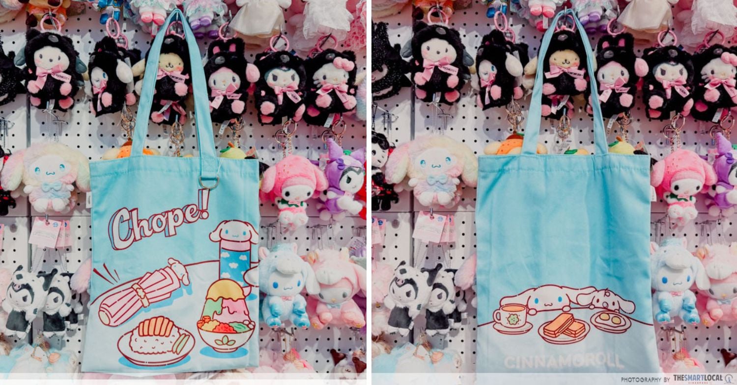 sanrio chinatown - chope canvas bag